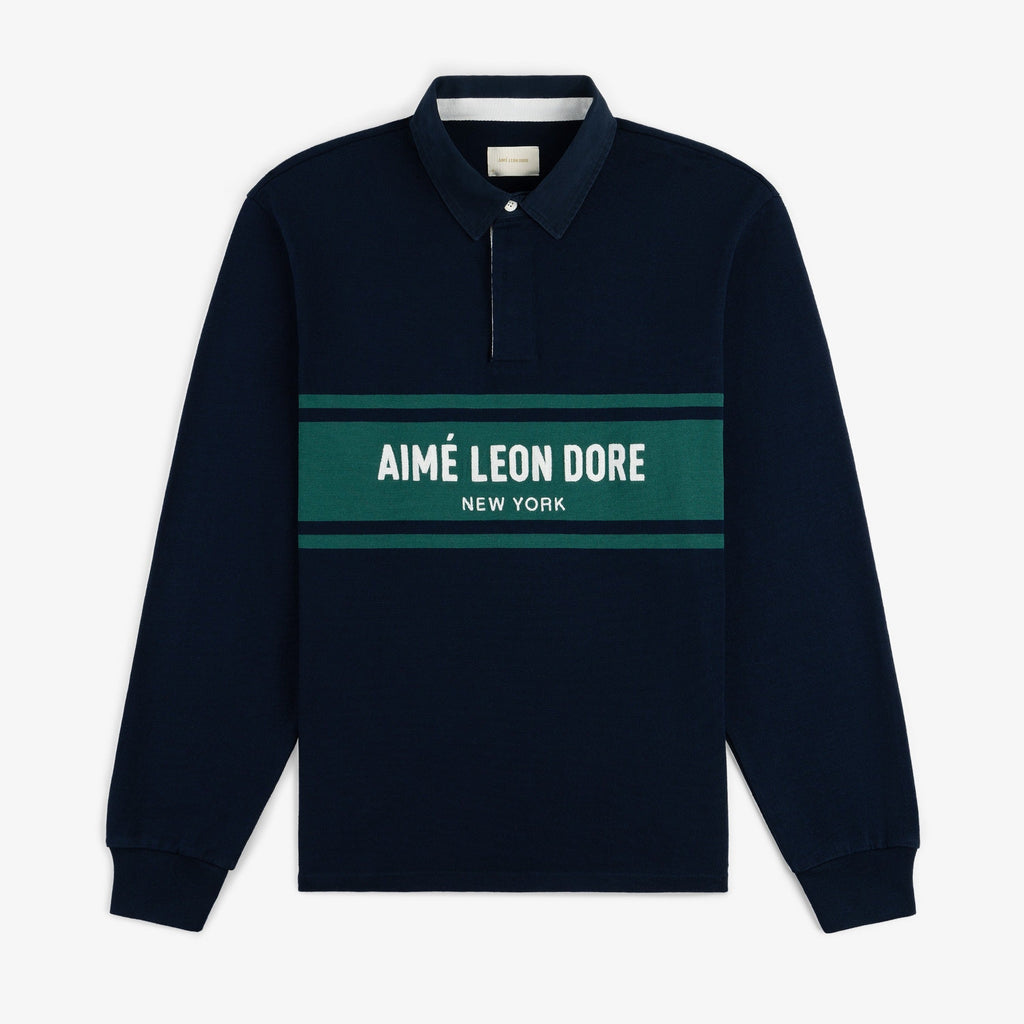Chest Stripe Logo Rugby